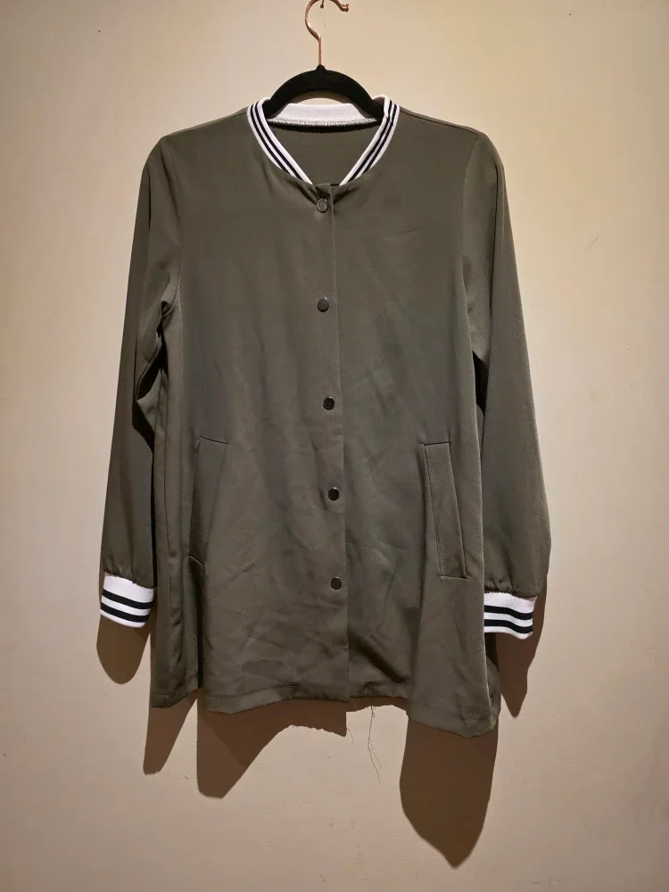 Olive Green Bomber Jacket