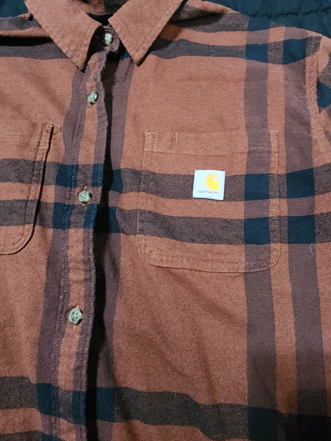 Carhartt Rugged Flex Flannel Shirt - Size S - photo 4