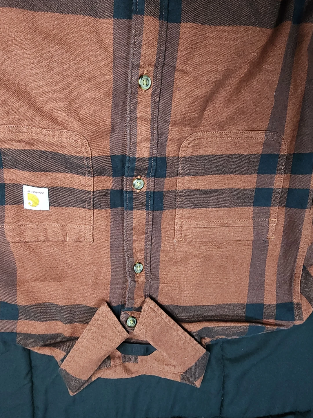 Carhartt Rugged Flex Flannel Shirt - Size S - photo 5
