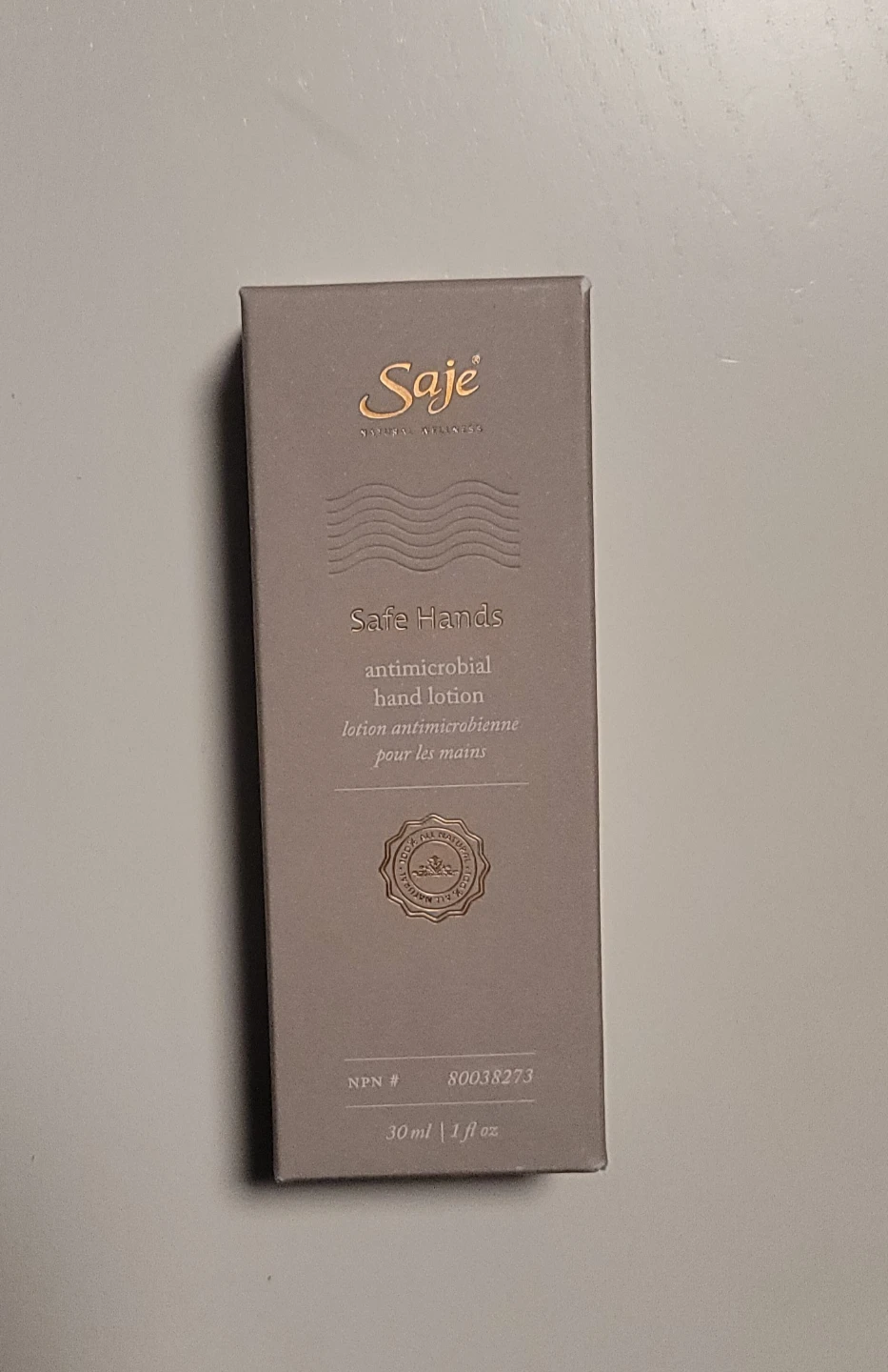Saje Safe Hands Antimicrobial Hand Lotion 30ml