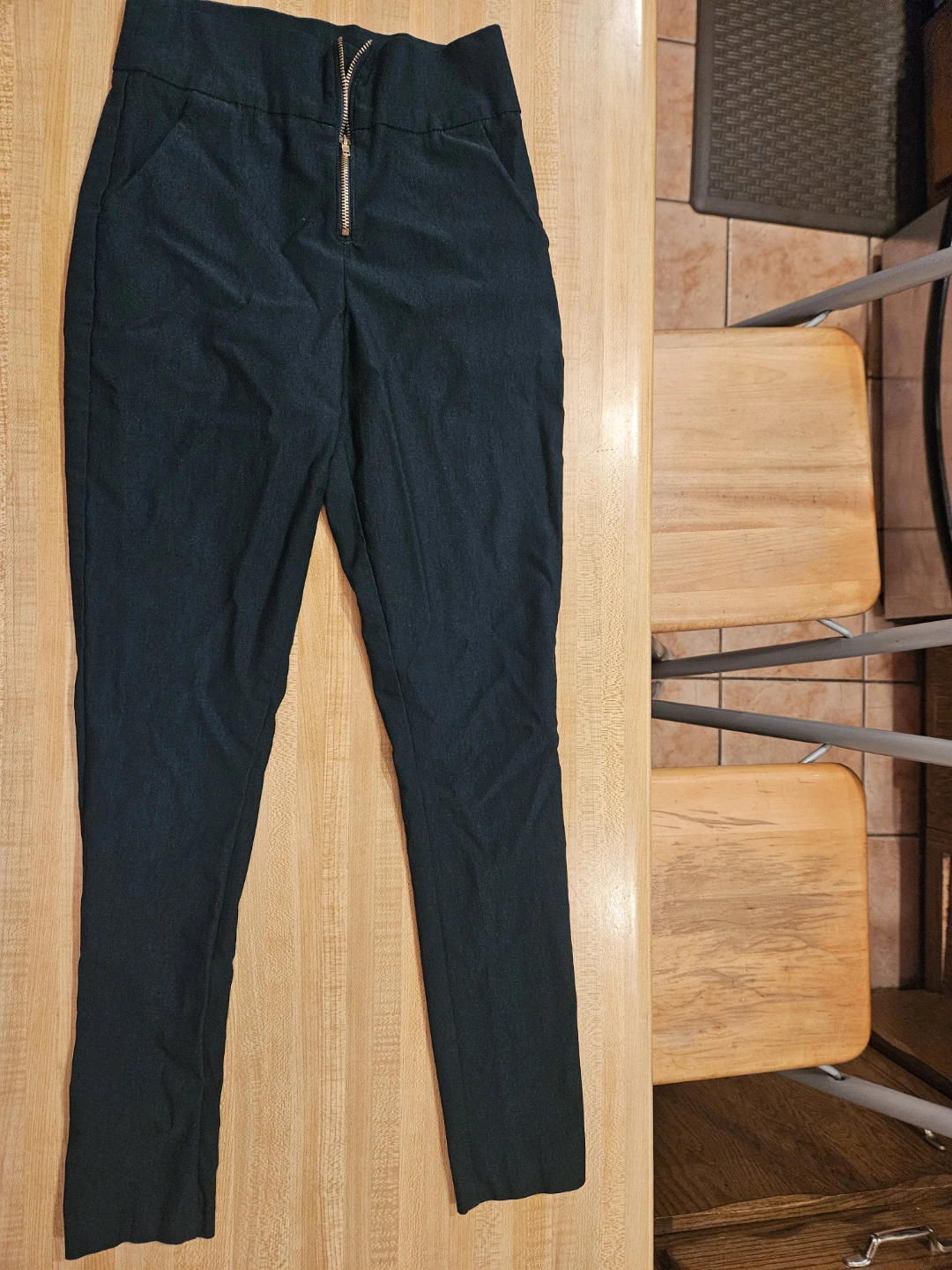 Charlotte Russe Dark Green Pants - Size S - photo 2