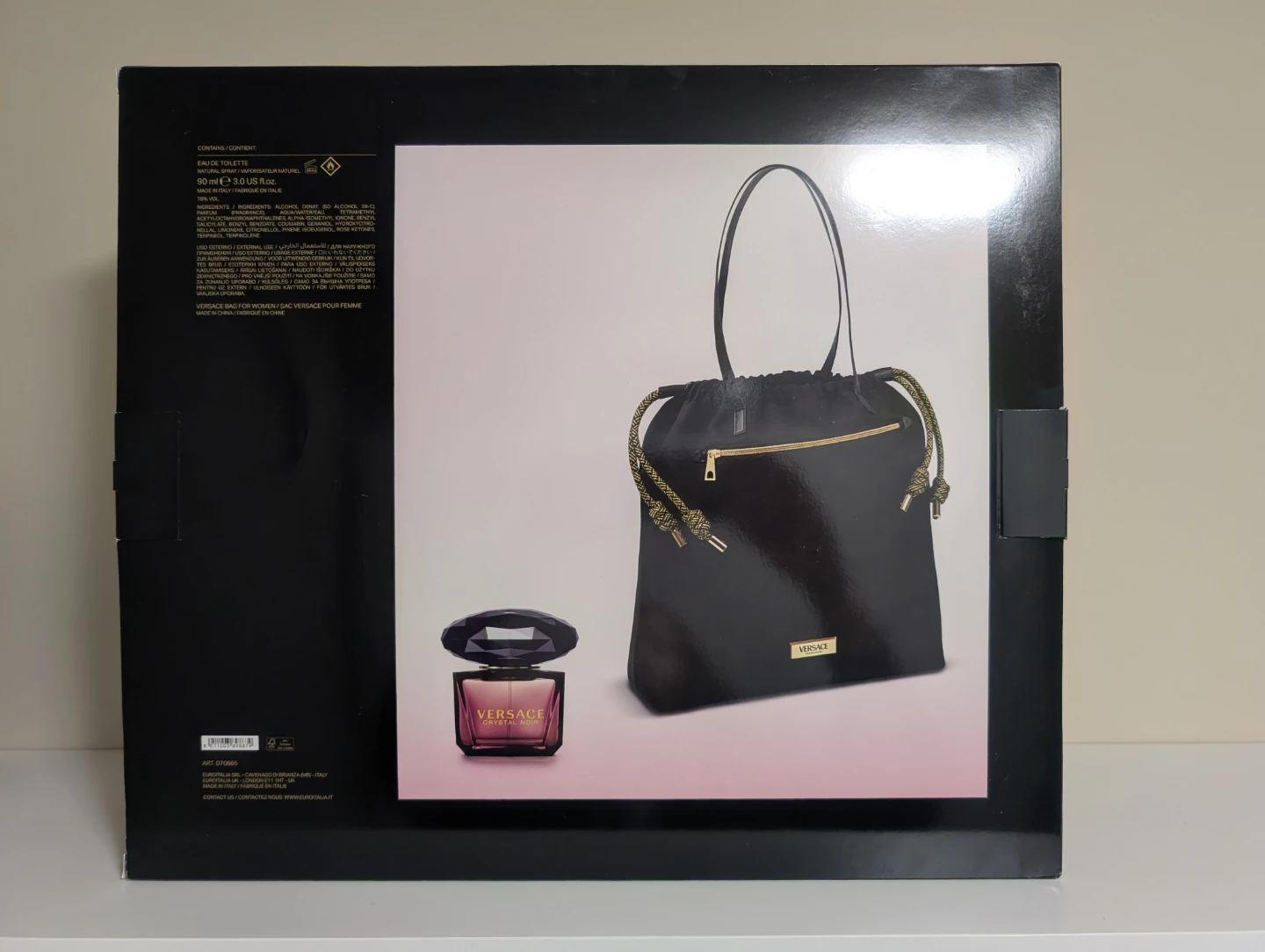 *BRAND NEW* Versace Crystal Noir Eau de Toilette Gift Set