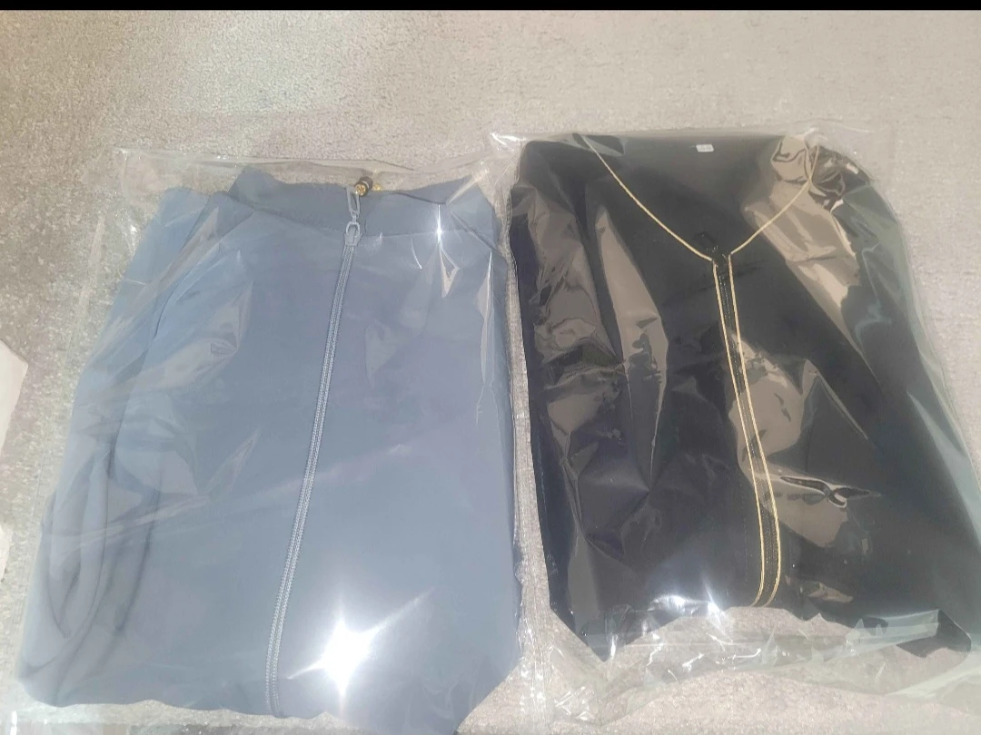 Two Abayas - Black and Grey