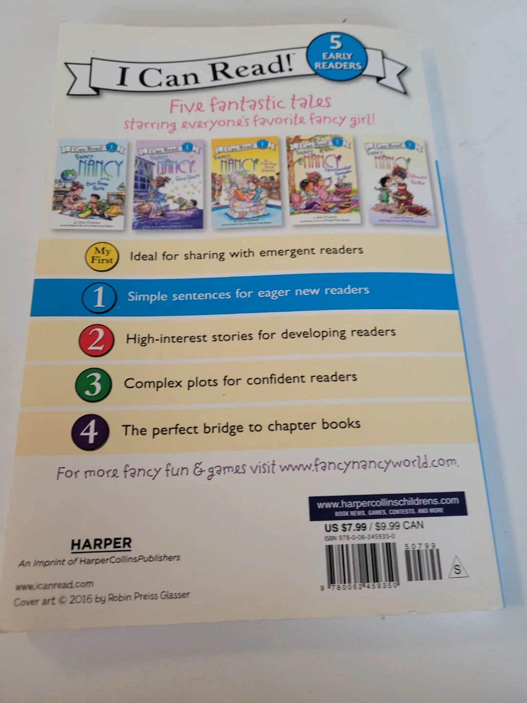 Fancy Nancy Story Collection by Jane O'Connor - photo 2