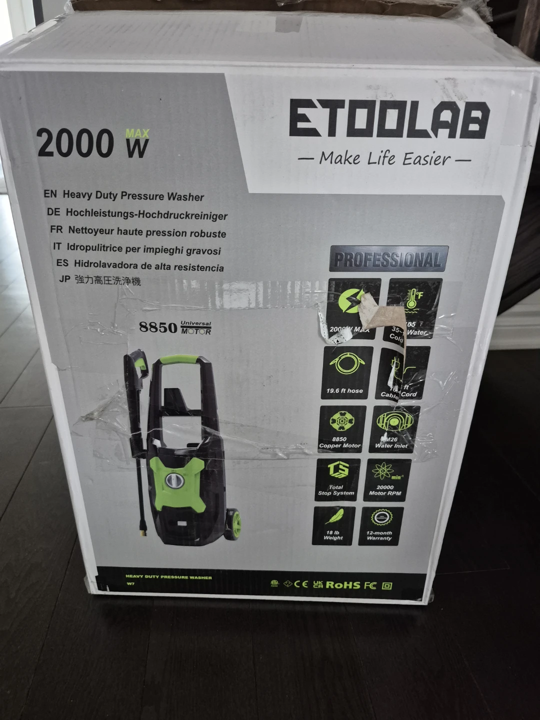 ETOOLAB Pressure Washer - photo 4
