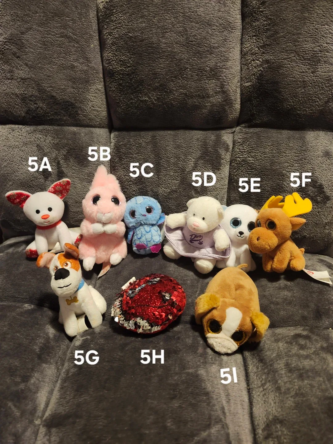 Assorted Plush Toys