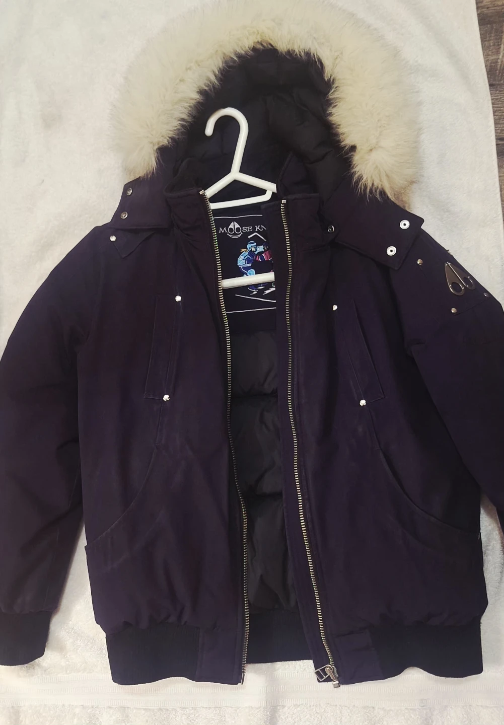 Kids XL Mooseknuckle Bomber Jacket - XL