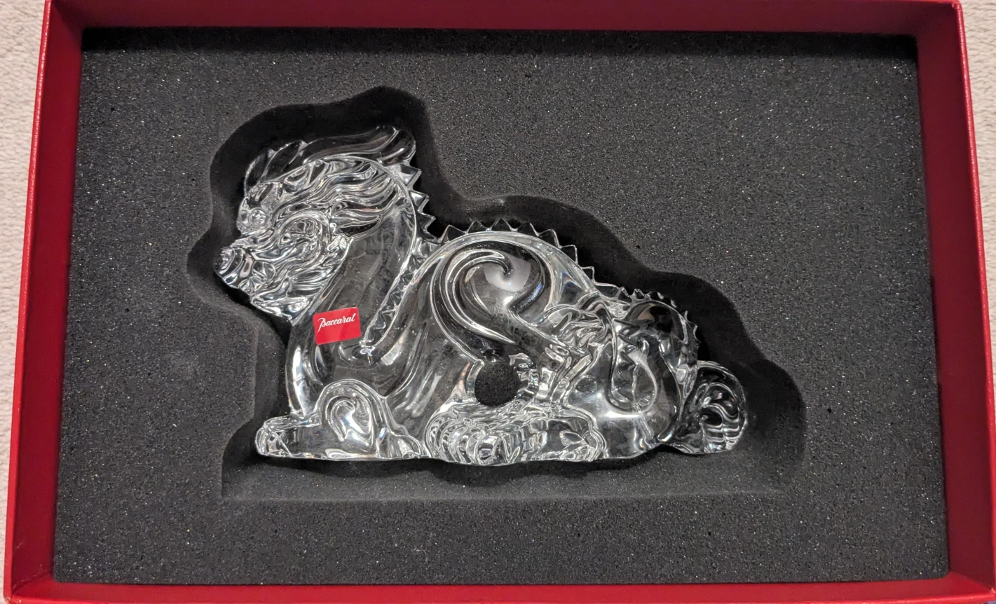 Baccarat Zodiac Dragon Figurine