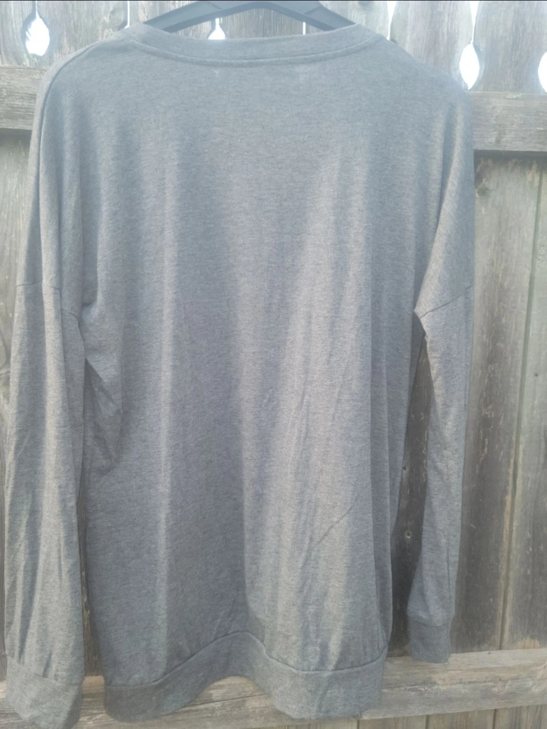 Gray Good Vibes Long Sleeve - Size M - photo 2