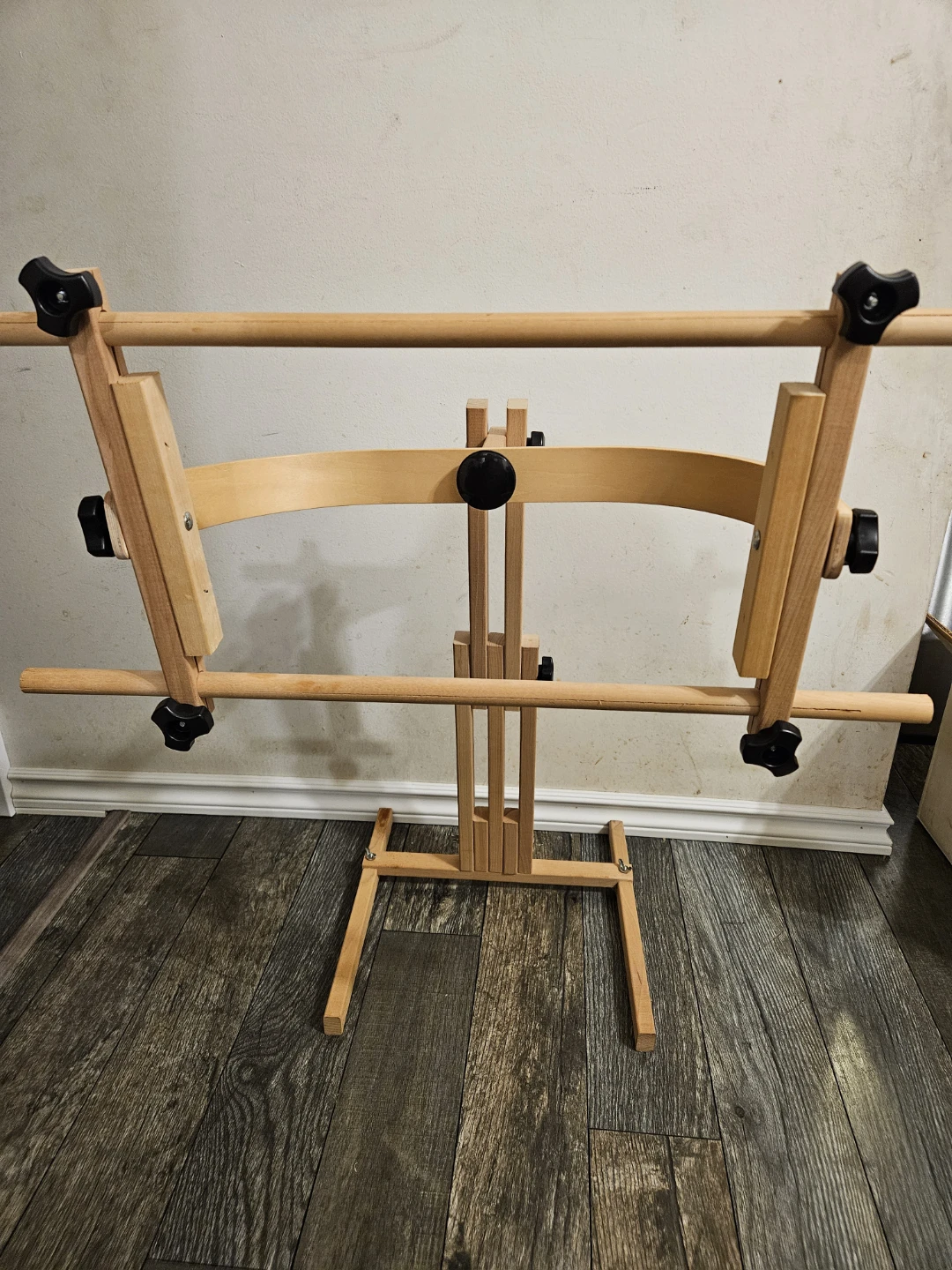 Adjustable Wooden Embroidery Stand