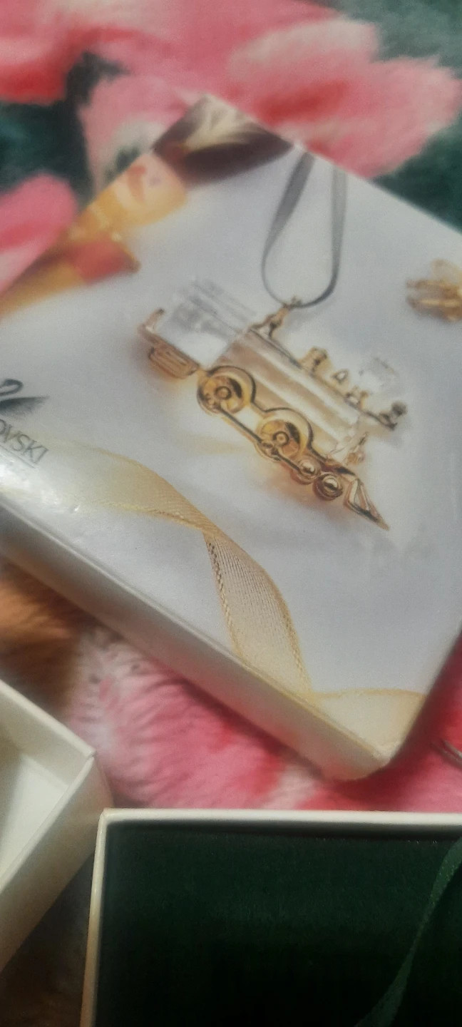 Swarovski Christmas Train Ornament - New in Box! - photo 5