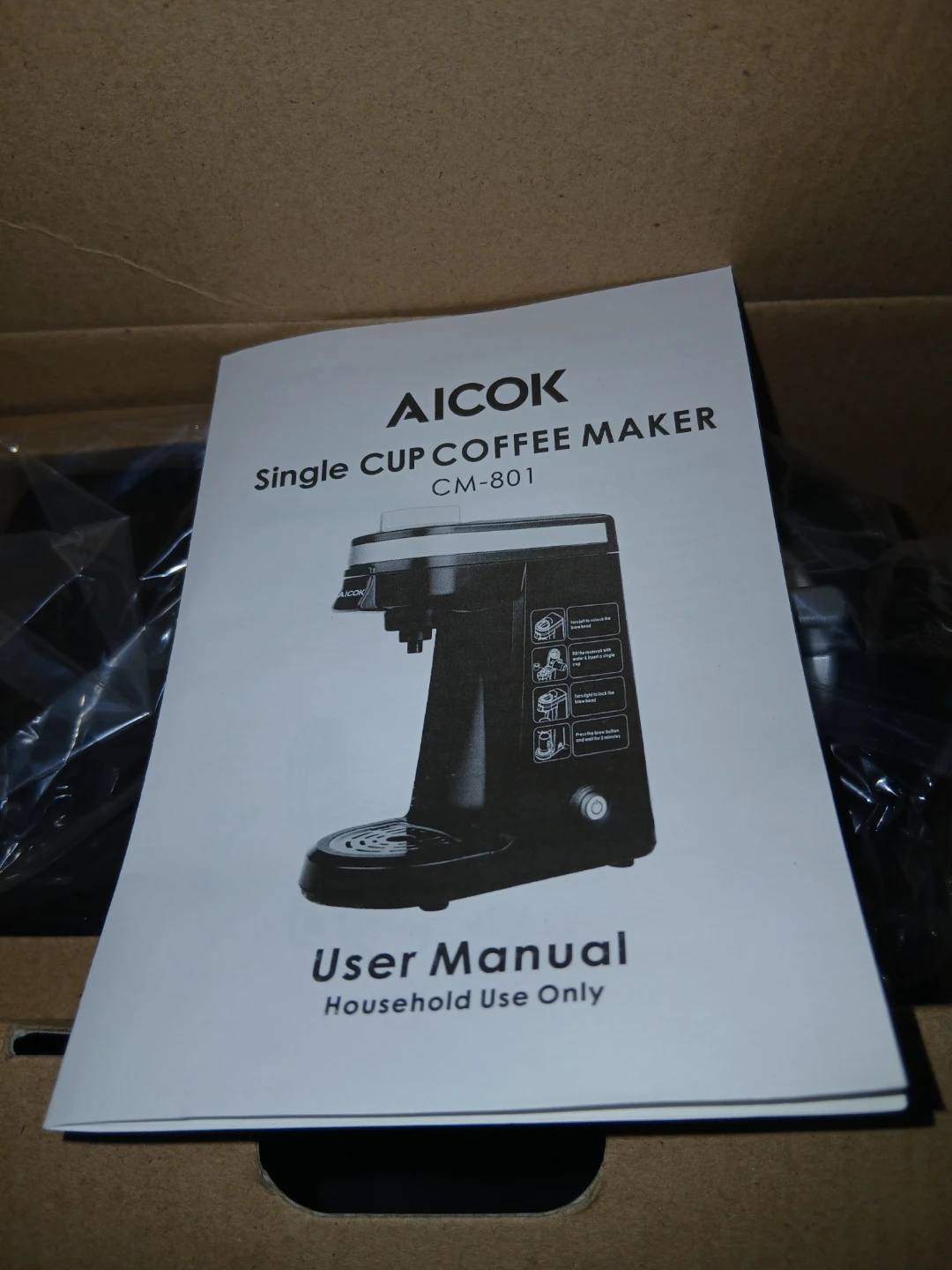Aicok Single Cup Coffee Maker - photo 5