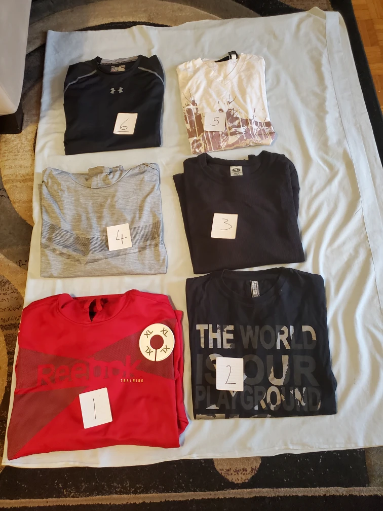 Men's & Boys Long Sleeve T'Shirts & Jordan Vest. - photo 5
