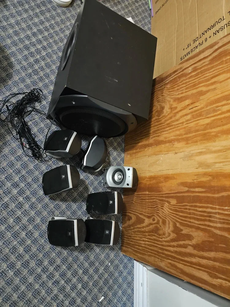 Logitech Z5500 speakers