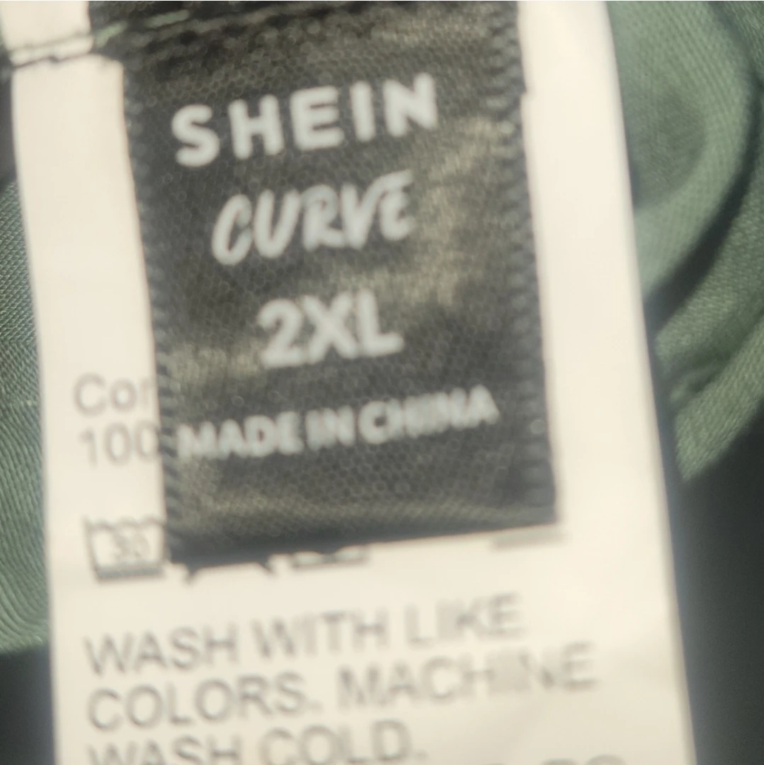 SHEIN Curve 2XL Green Top - photo 4