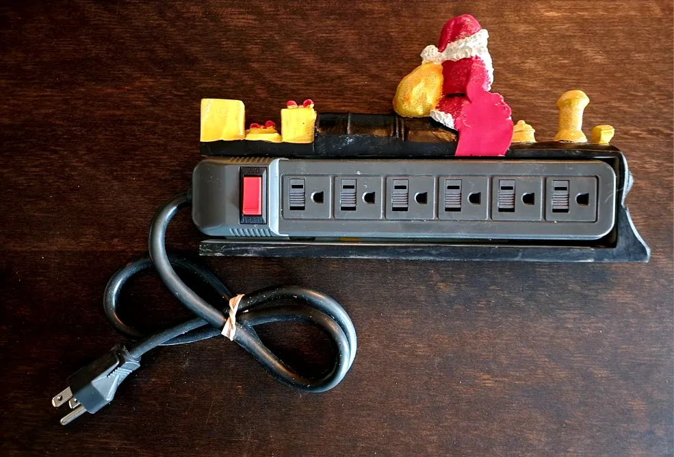 Christmas Train Surge Protector electric cord