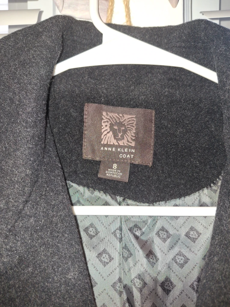 Anne Klein Wool Blend Coat - Size 8 - photo 2