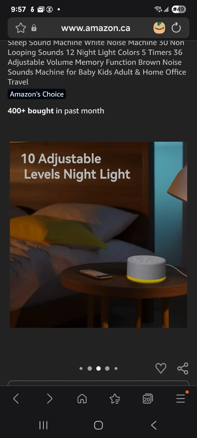 Sleep Sound Machine White Noise Machine brand new - photo 5