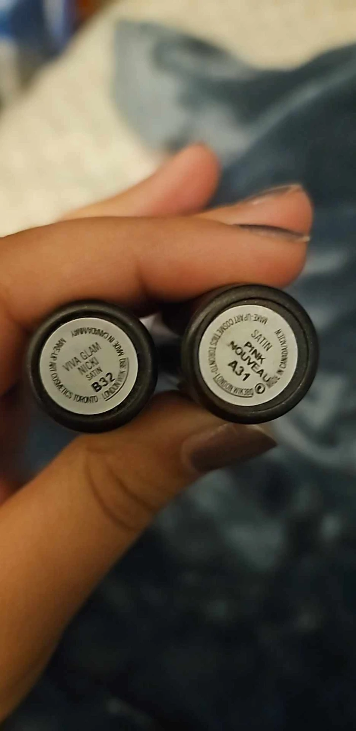 MAC Viva Glam Nicki & Pink Nouveau Lipstick