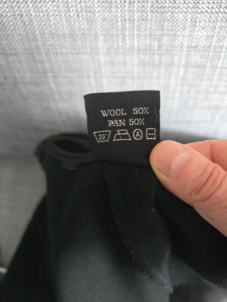 Alina Black Knit Dress - Wool Blend image indicator(3)