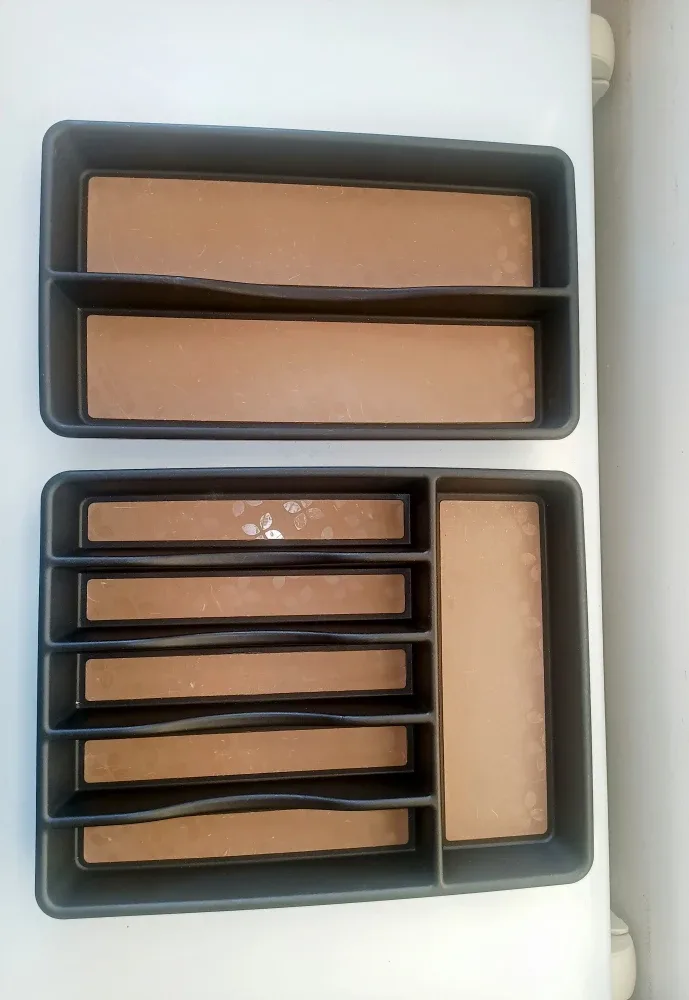 LikeNew~Rubbermaid No-Slip Flatware Drawer Organizers #Cleanout