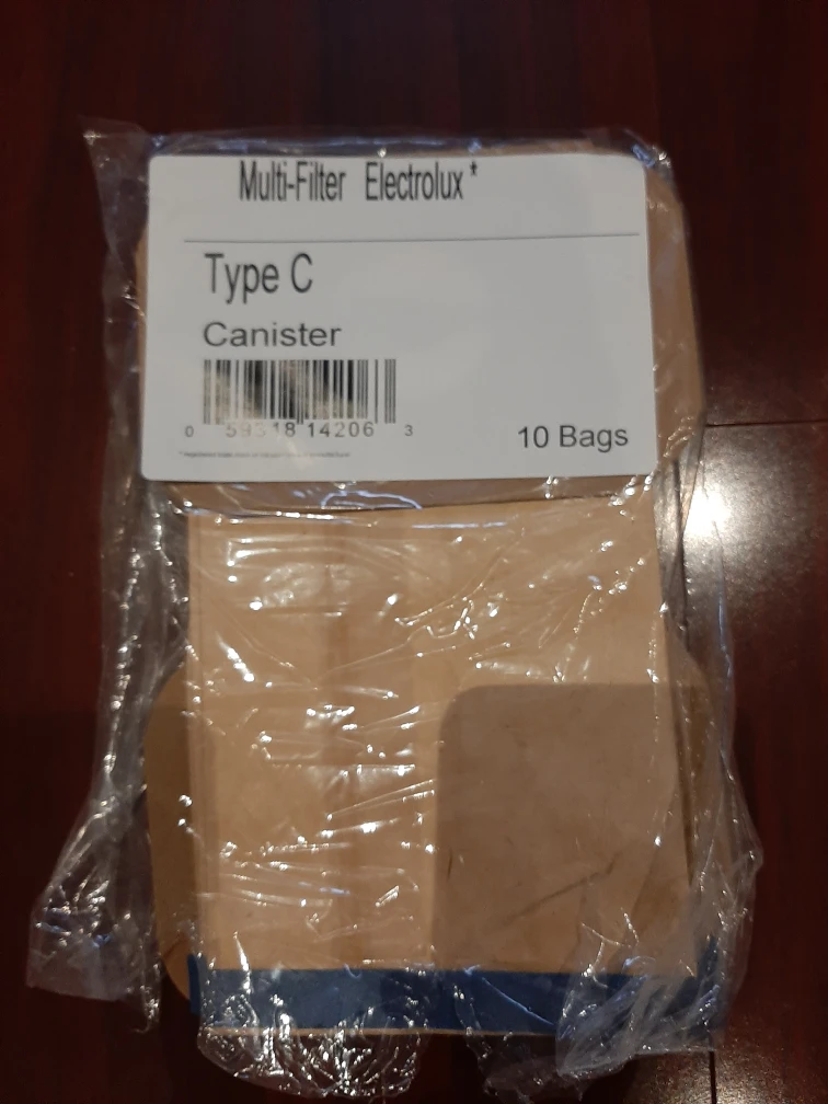 Electrolux Type C Canister Vacuum Bags - 9 Bags