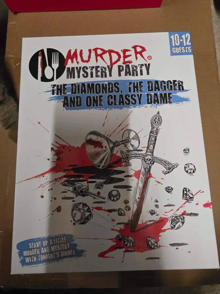 Murder Mystery Party Game: The Diamonds, Dagger, Dame
