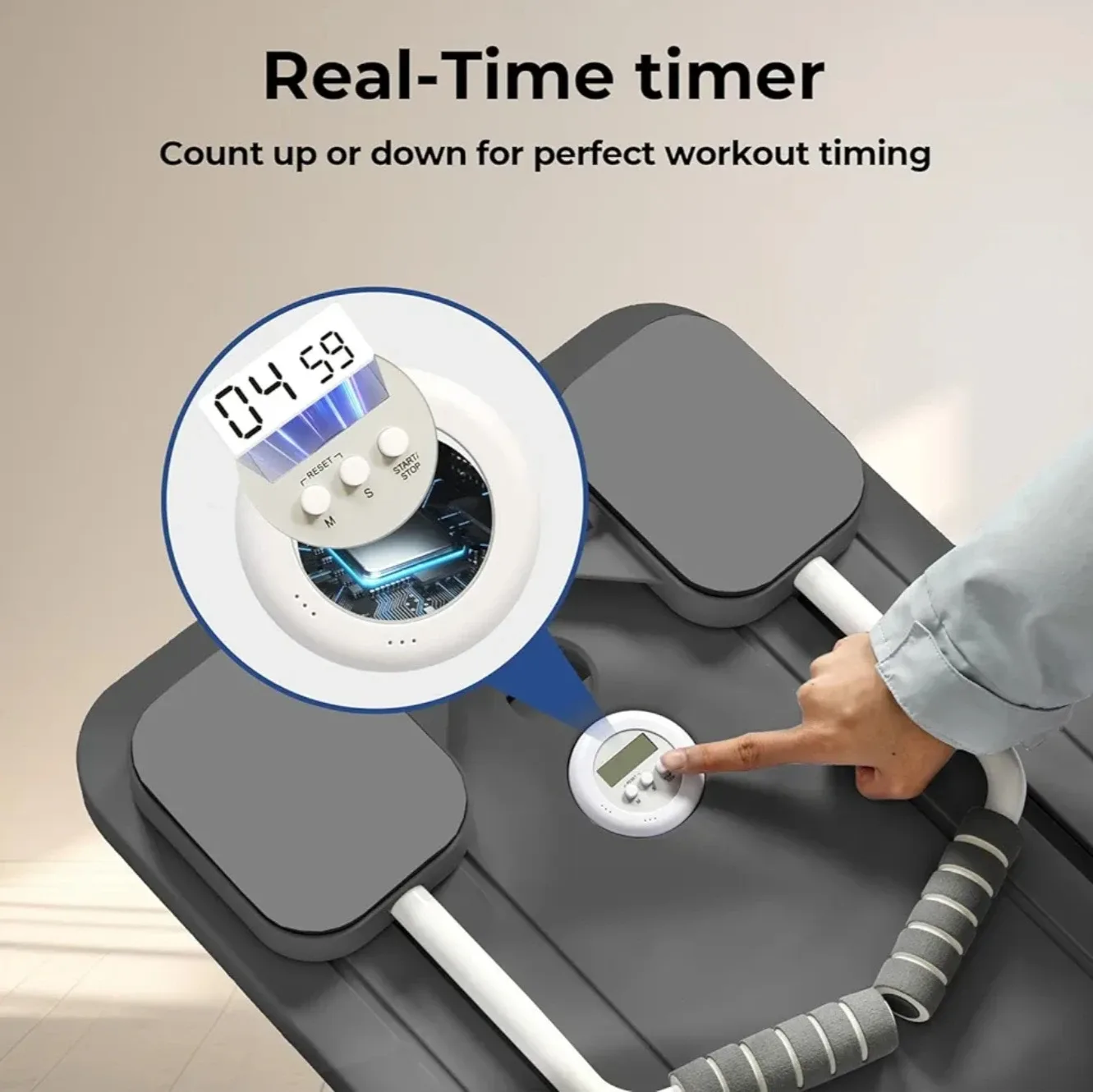 Brand New Portable Pilates reformer Machine ( MovingOut Sale) image indicator(6)