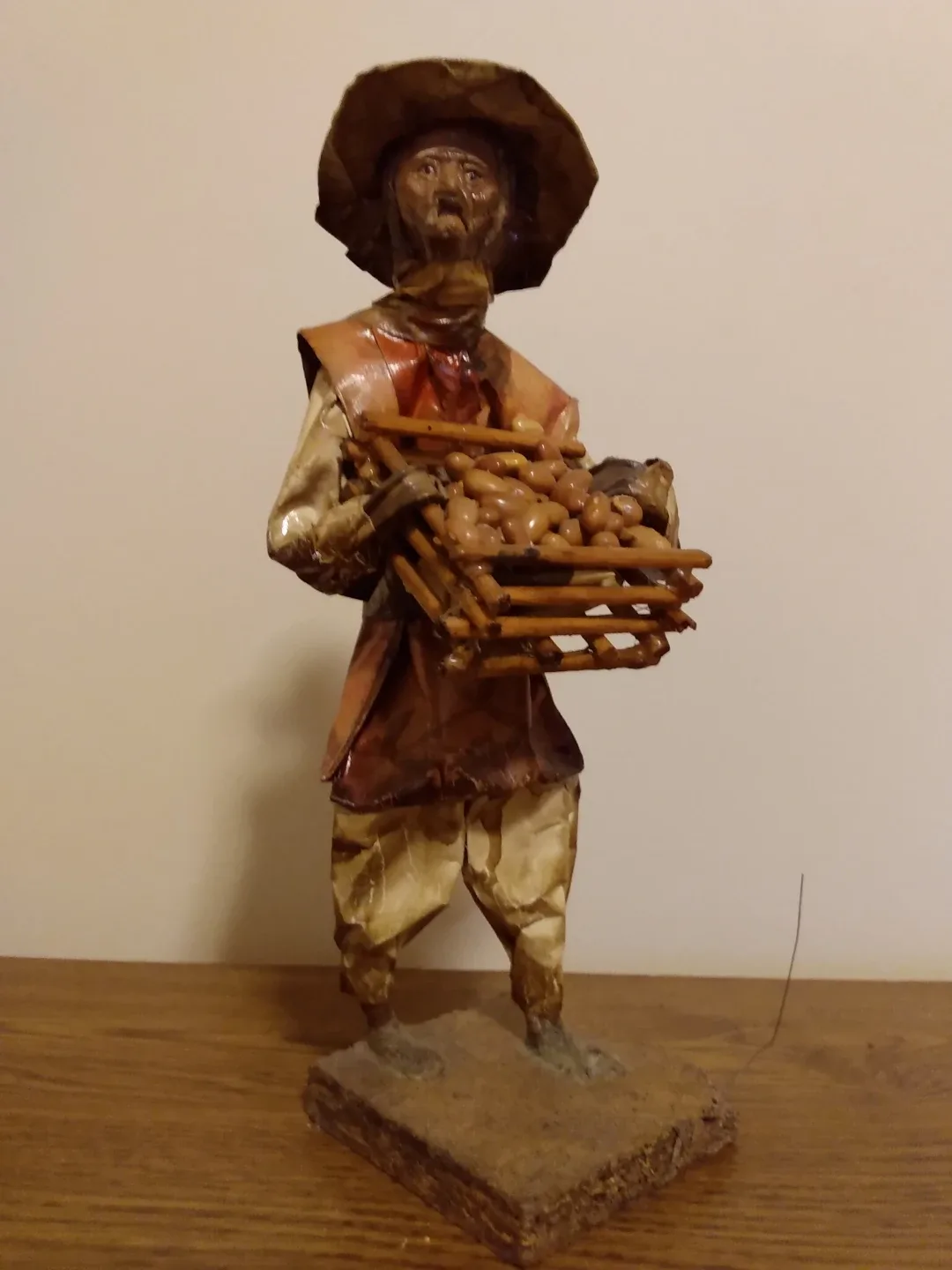 Vintage Mexican Folk Art  Paper-mache Collectable