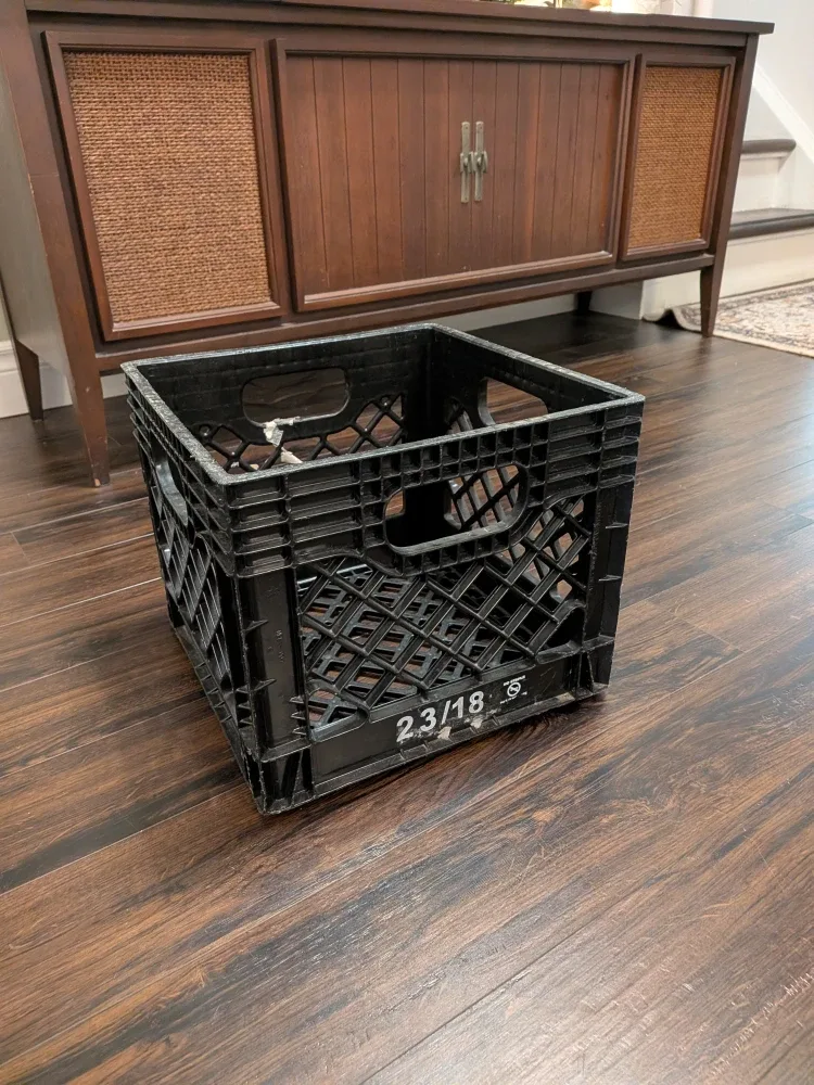 Stackable Milk Crate