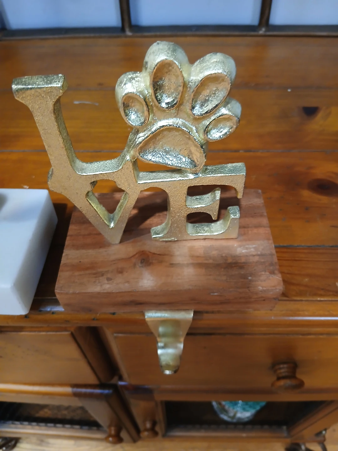 Paw Print & Love Stocking Holders - photo 3