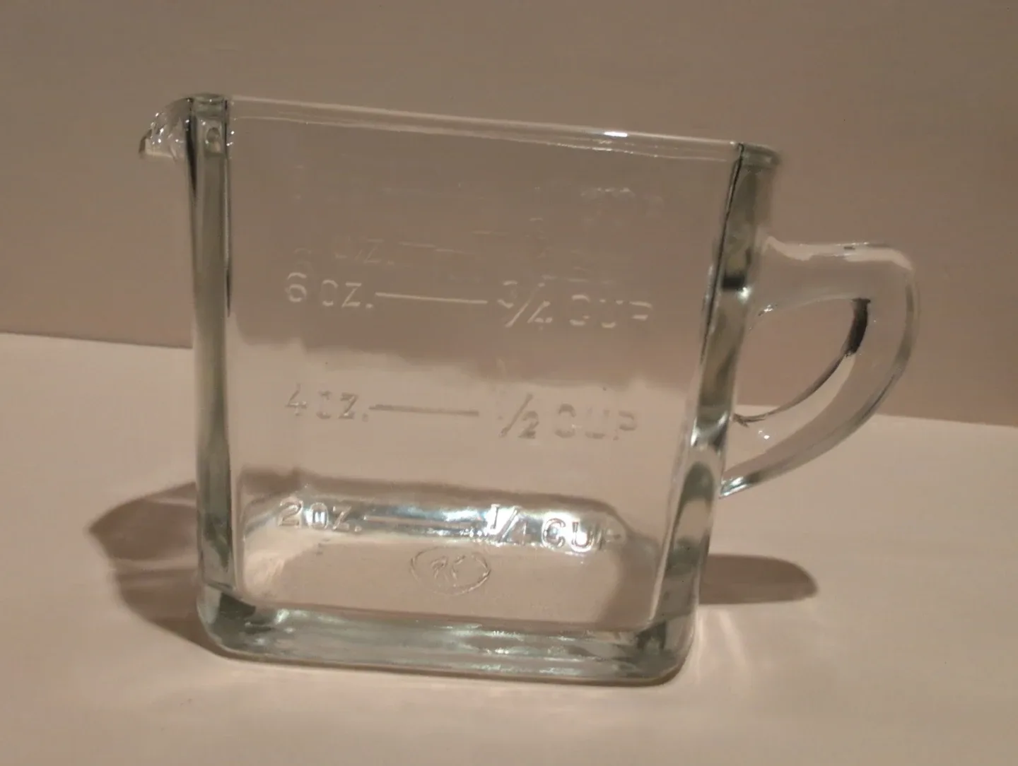 Vintage Hazel Atlas 1920s Kellogg's Glass Measuring Cup