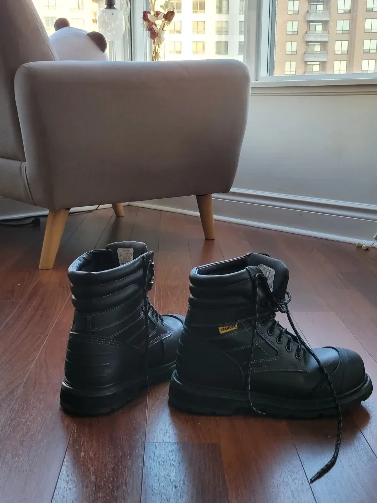 Stanley Black Work Boots (Safety boots) image indicator(3)