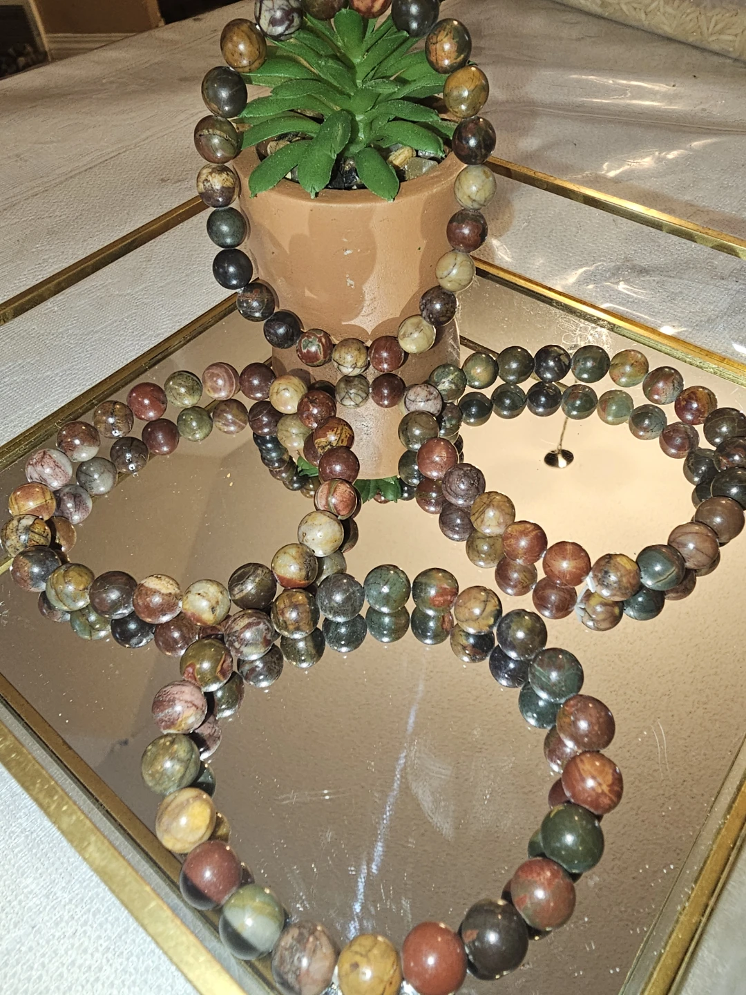 Picasso Jasper gemstone bracelets - photo 2