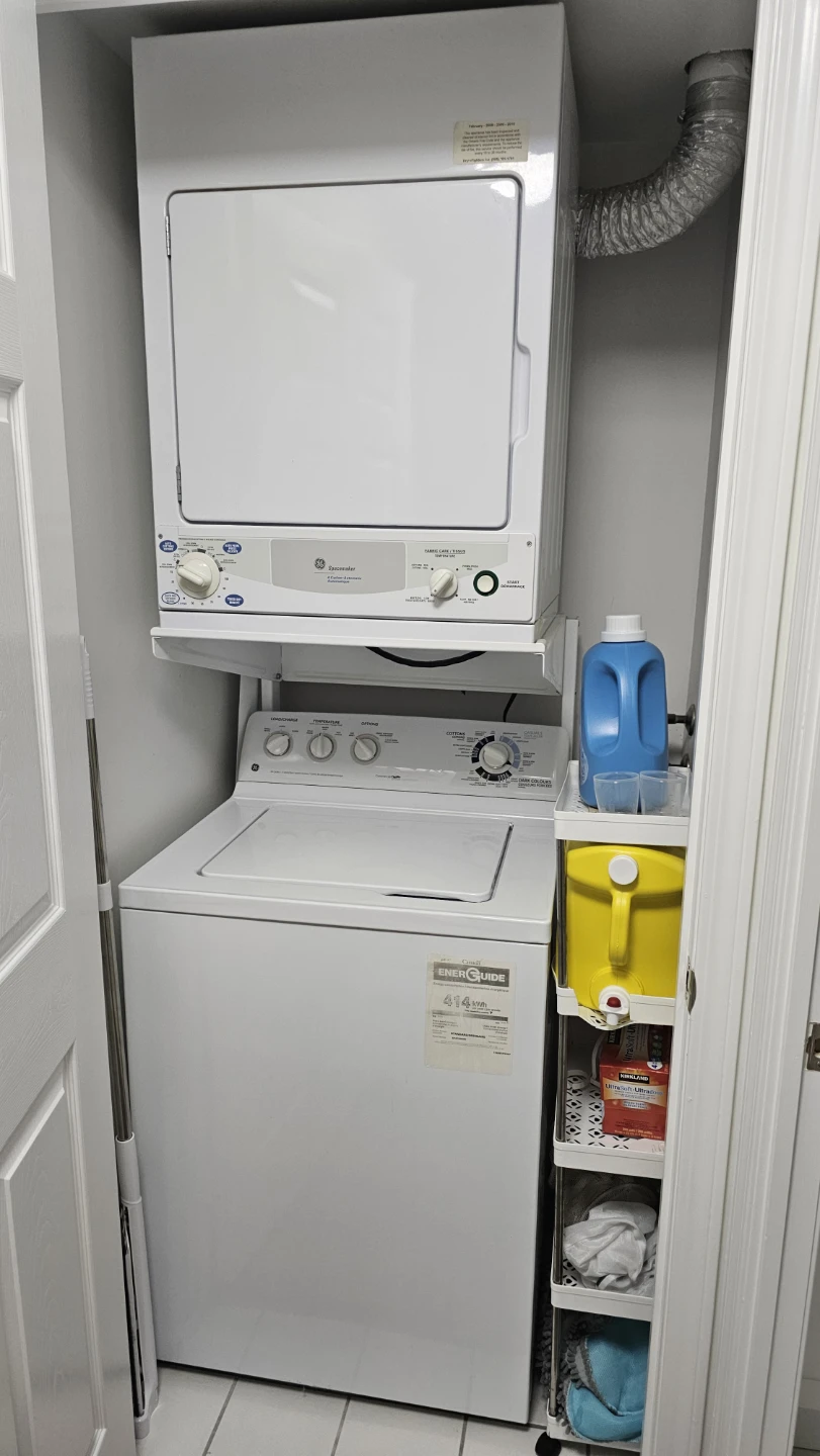 GE Spacemaker Washer Dryer Stackable Unit