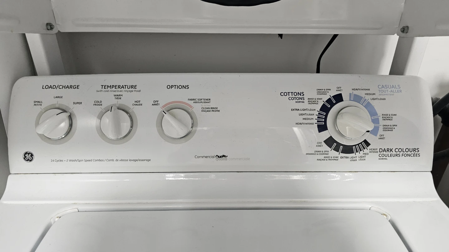 GE Spacemaker Washer Dryer Stackable Unit - photo 3