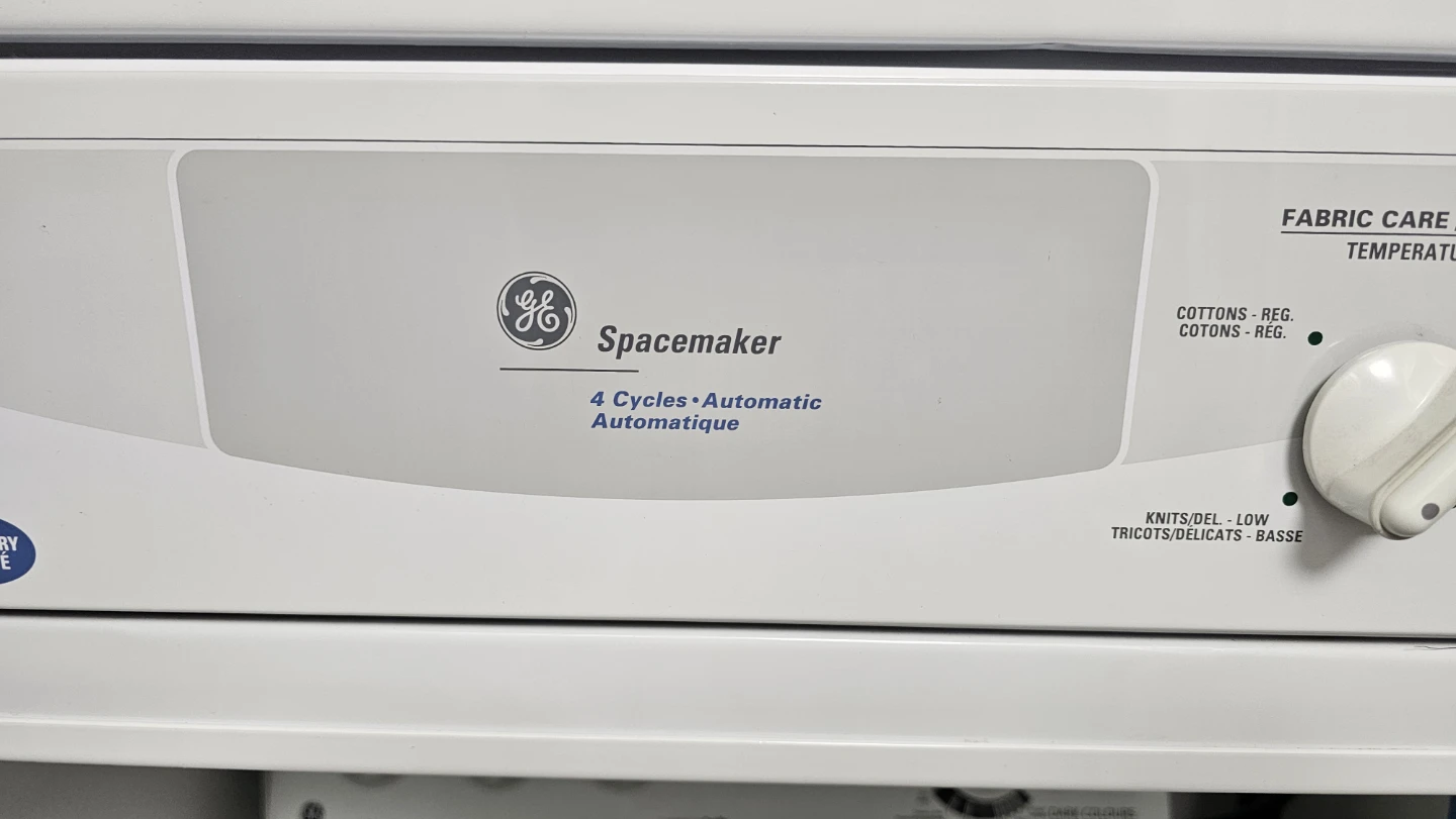 GE Spacemaker Washer Dryer Stackable Unit - photo 4
