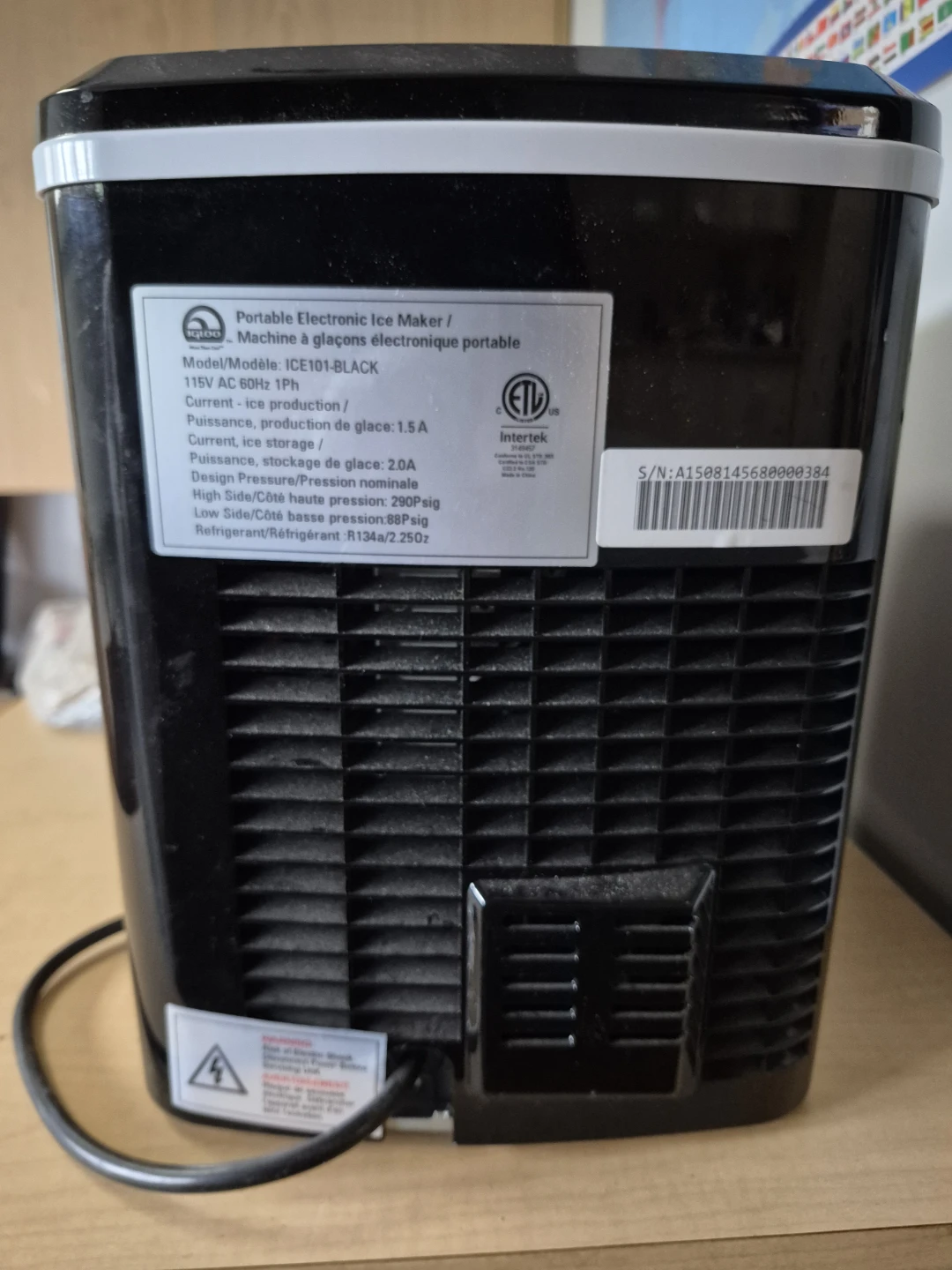 Igloo ICE101-BLACK Portable Ice Maker