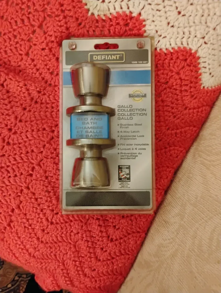 Defiant Gallo Bed/Bath Door Knob - New