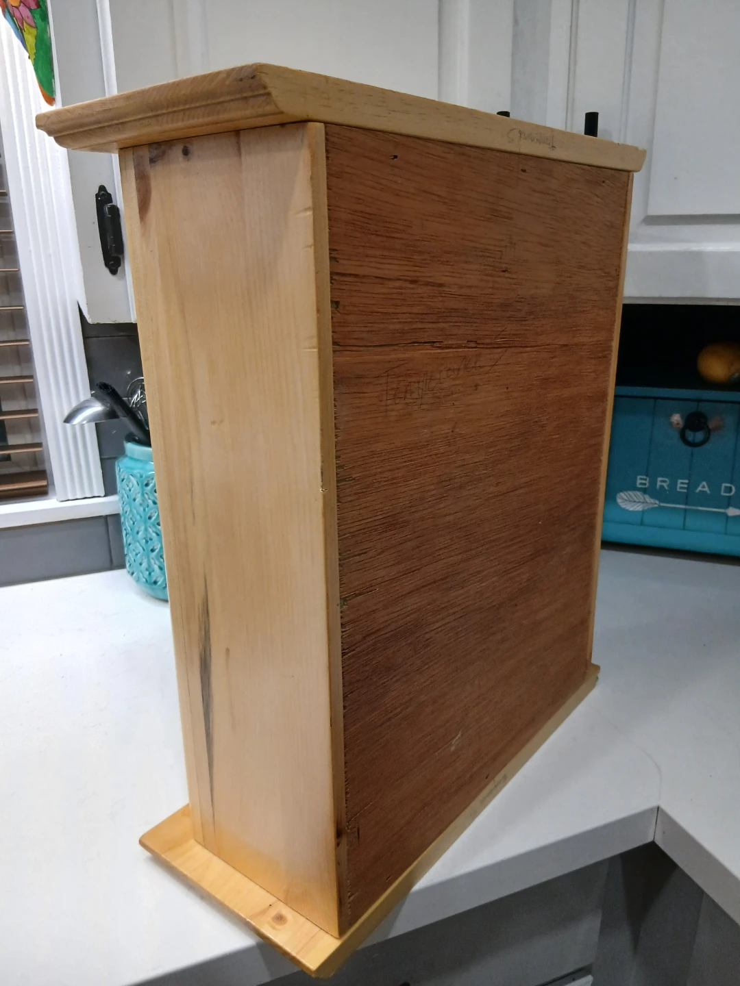 White Wooden Wall Cabinet - photo 5
