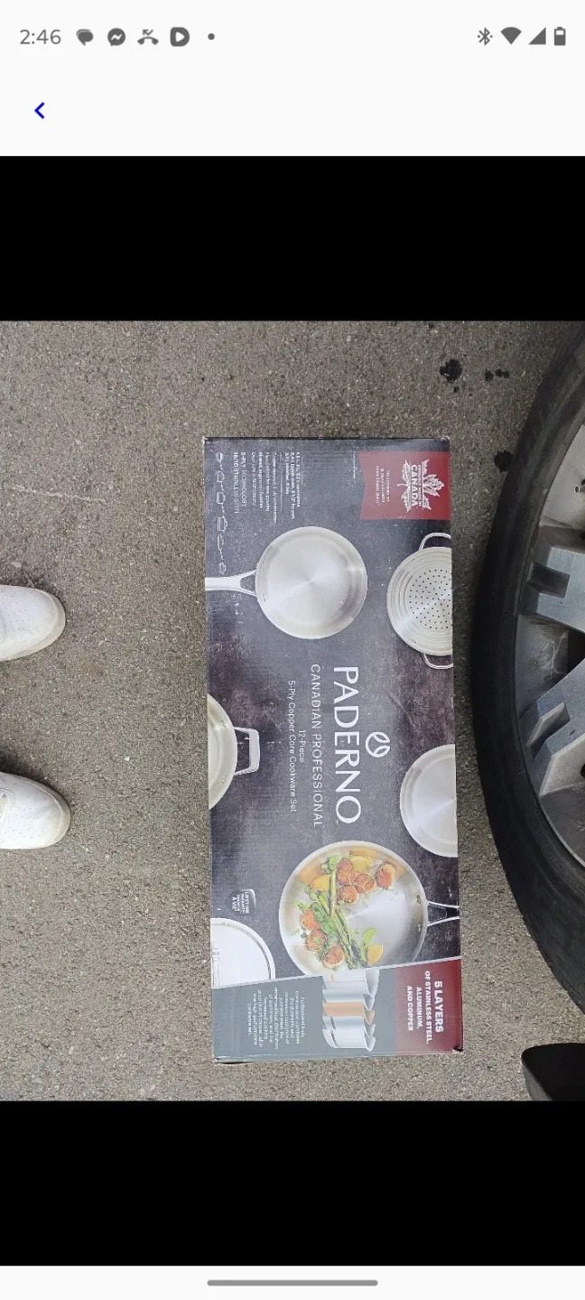 Paderno Canadian Professional 12-Piece Cookware Set