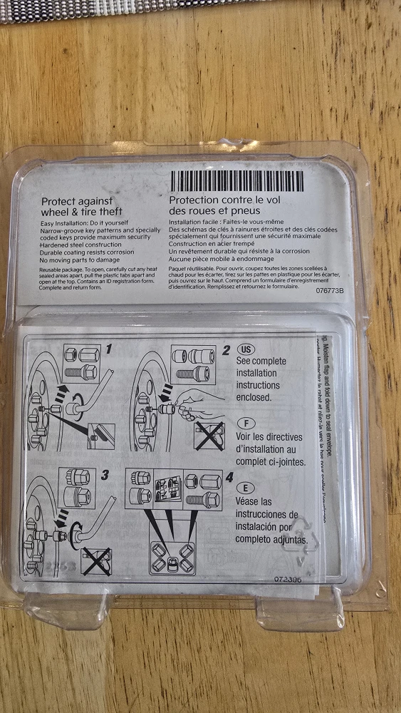 New Kia Wheel Lock Set - photo 2