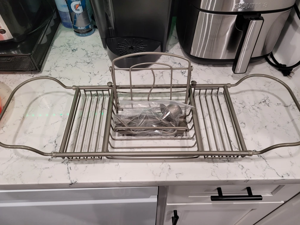 Extendable Metal Bathtub Caddy - photo 2