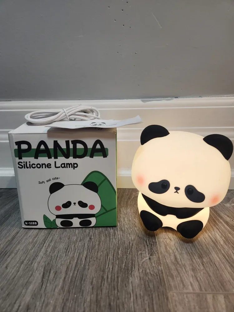 Cute Panda Silicone Lamp #Cleanout