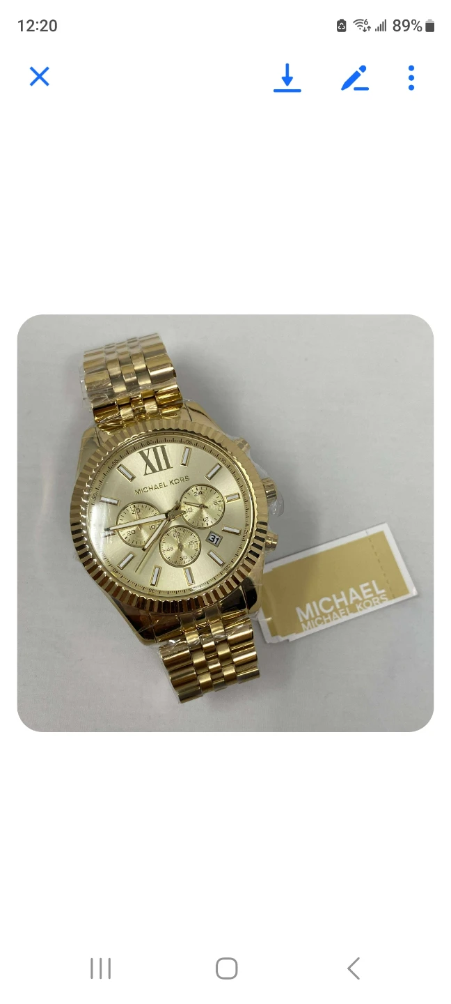 Michael Kors Gold Watch