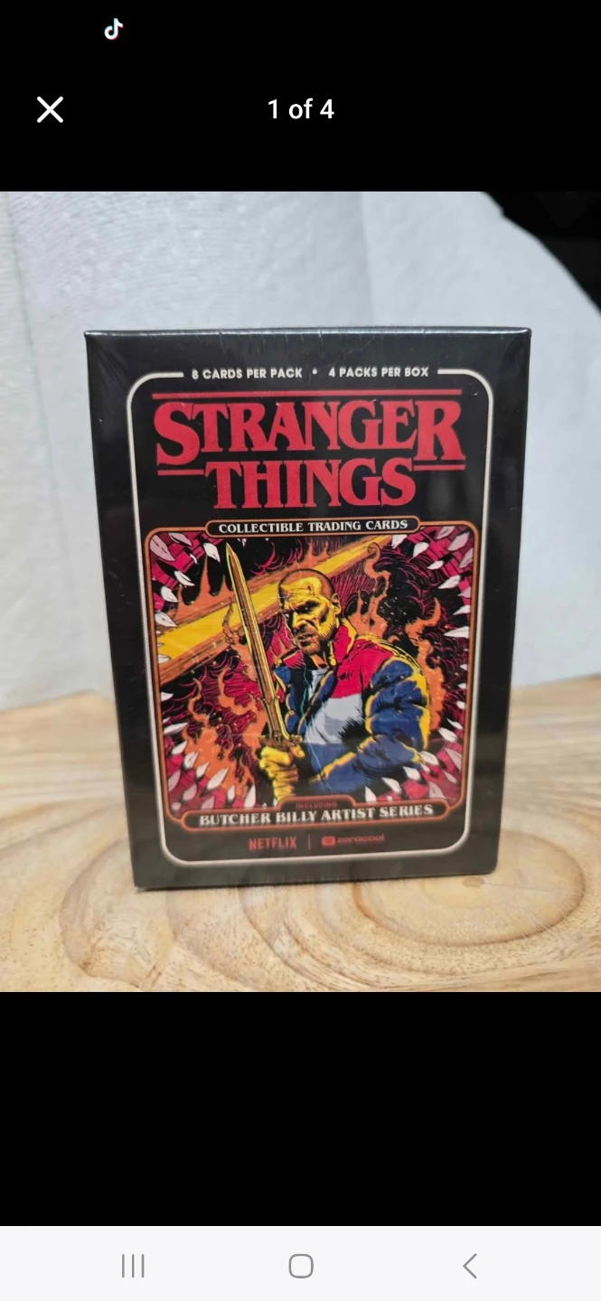 Stranger Things  Trading Cards  Butcher Billy Artist Series
