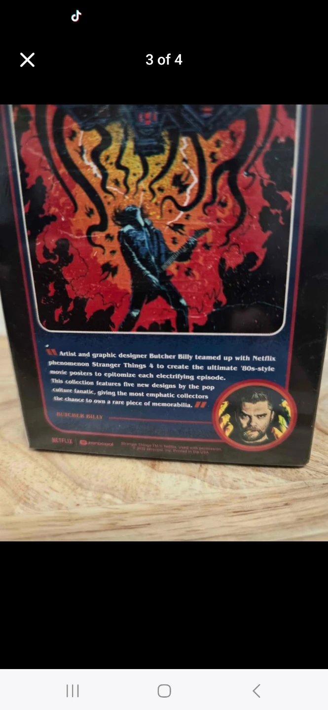 Stranger Things  Trading Cards  Butcher Billy Artist Series - photo 3