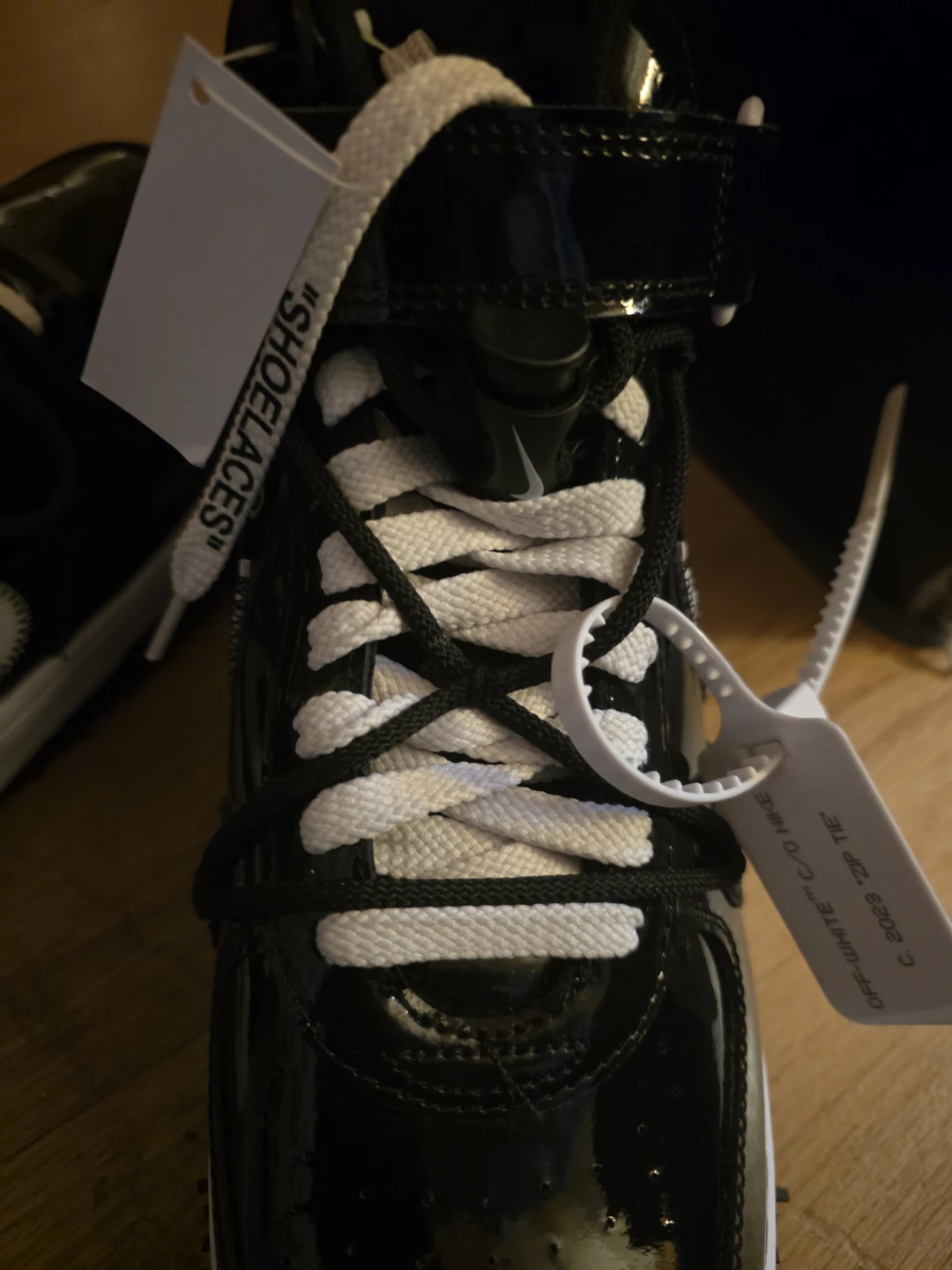Nike Air Force 1 Mid Off-White Black - photo 5