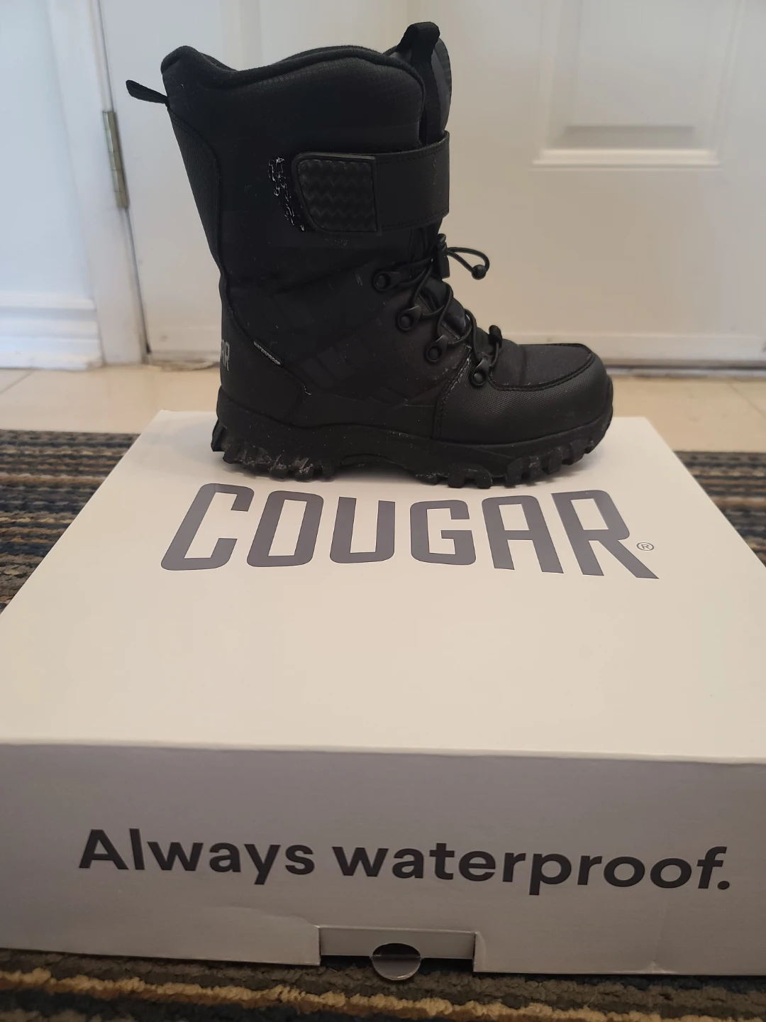 Cougar Tango Black Winter Boots - Size 4 - photo 2