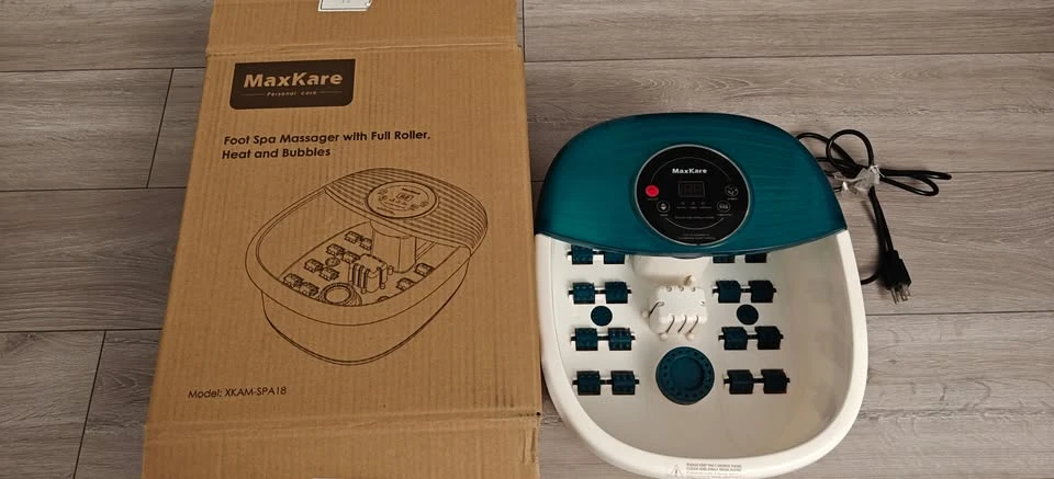 MaxKare Foot Spa Massager - Excellent Condition - photo 3